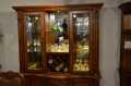 Барный шкаф 3-х дверный Монтана (Классика, массив дерева) цена